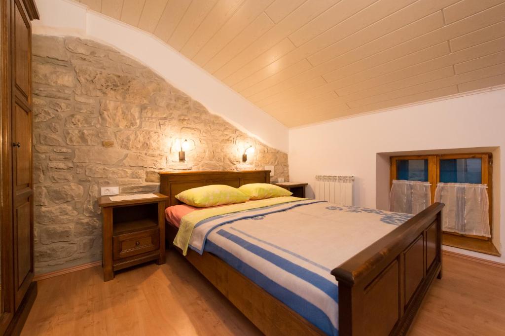 Postel nebo postele na pokoji v ubytování House Vera