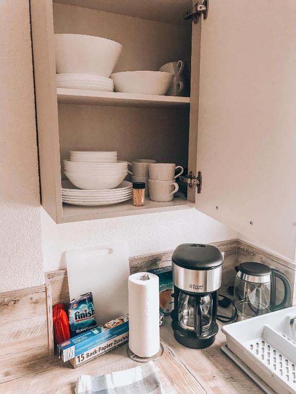 Kuchyň nebo kuchyňský kout v ubytování Creek House