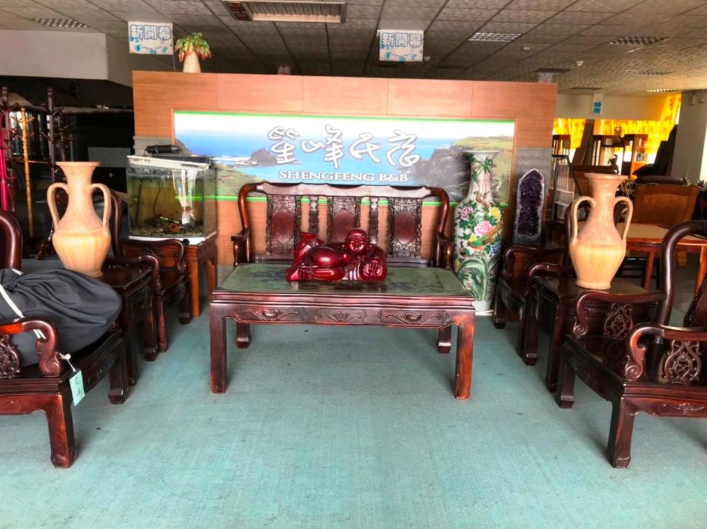 Posezení v ubytování Sheng Feng Homestay