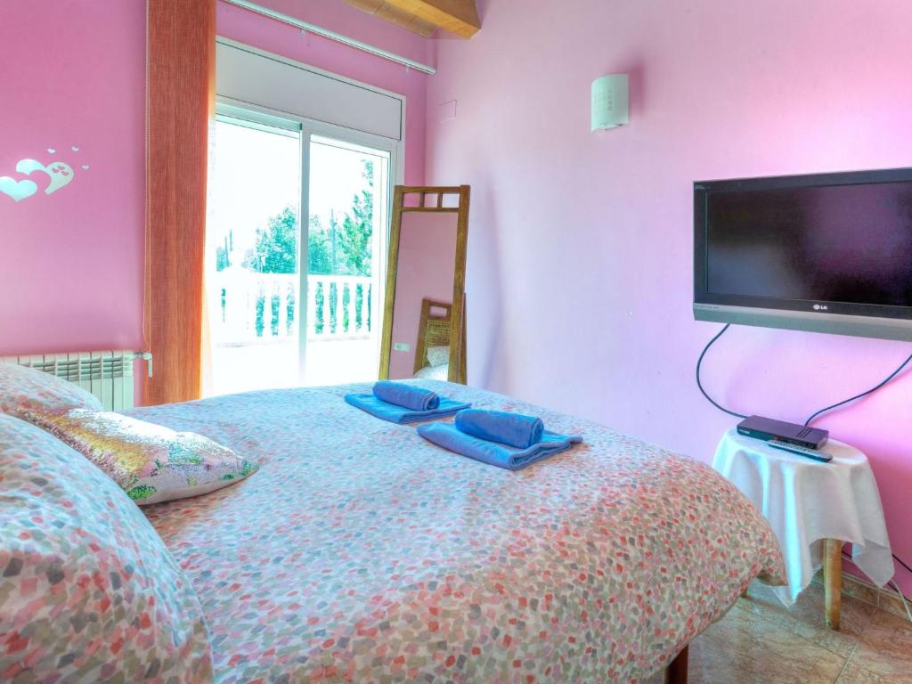 Posteľ alebo postele v izbe v ubytovaní Villa Villa Maria by Interhome