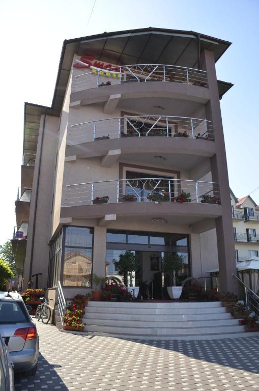 Budova, kde se penzion nachází