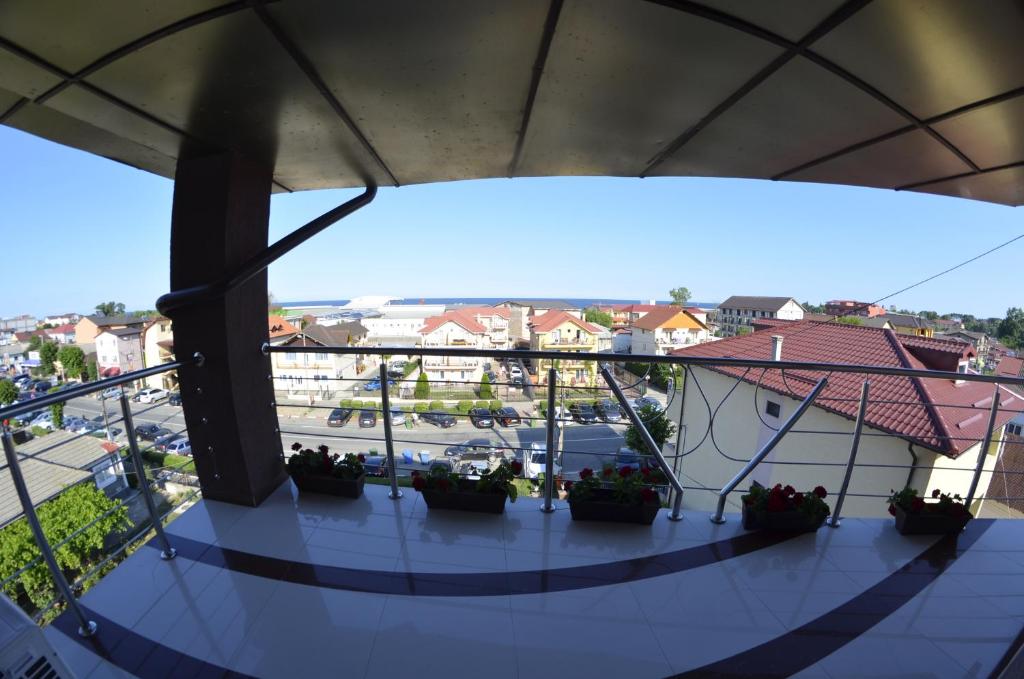 Balkón nebo terasa v ubytování SmartHouse