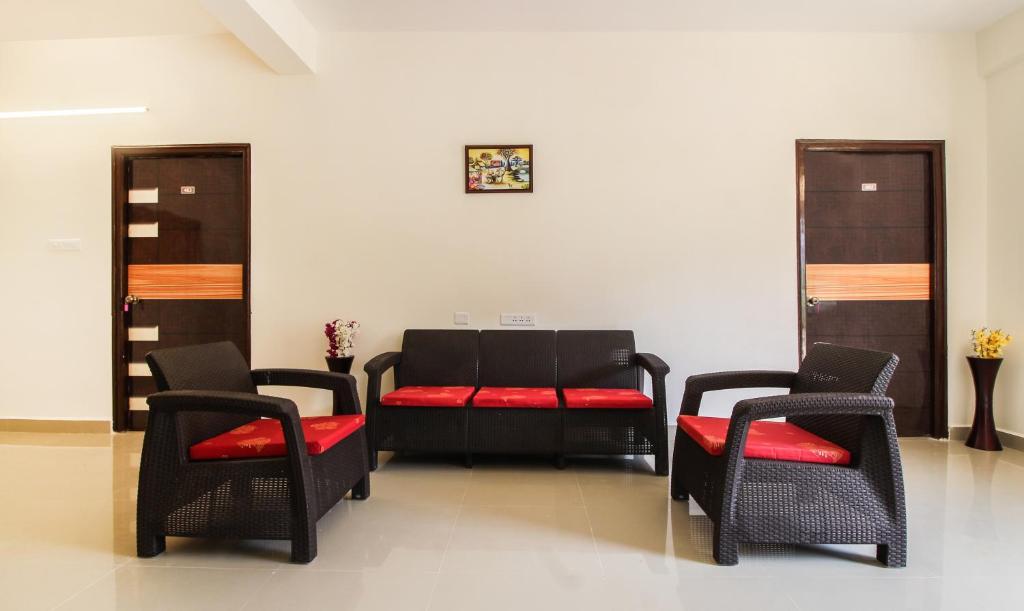 Posezení v ubytování Itsy Hotels Riyas Grand