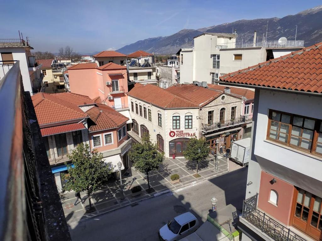 Výhľad na hory alebo výhľad na hory priamo z apartmánu