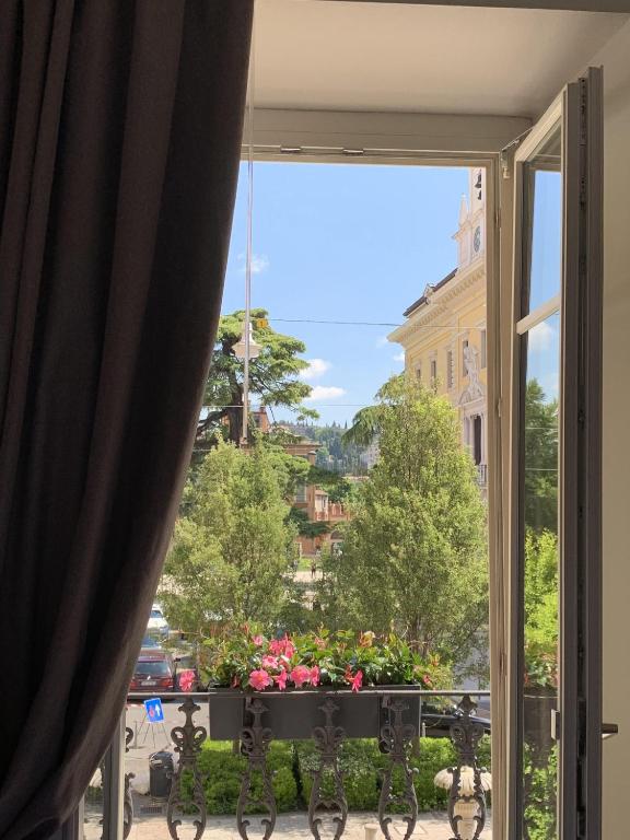 Balkón nebo terasa v ubytování Bue Nero Suites Verona