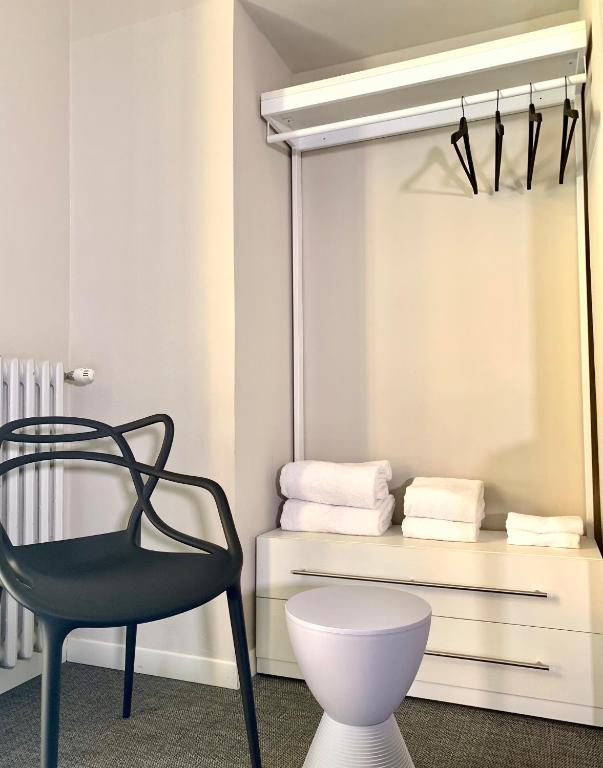 Posezení v ubytování Bue Nero Suites Verona