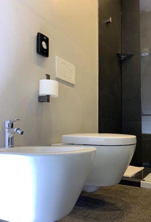 Koupelna v ubytování Bue Nero Suites Verona