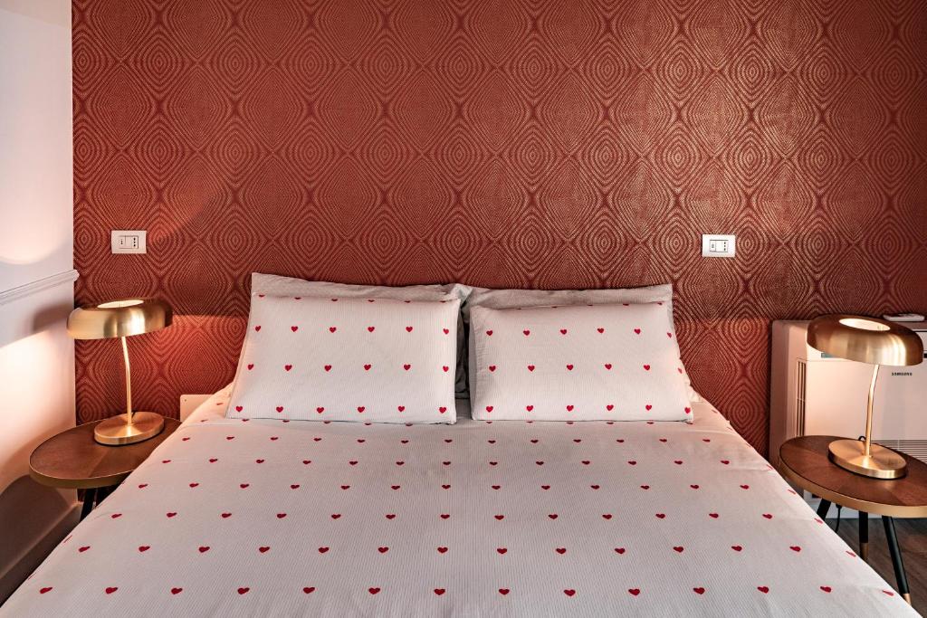 Postel nebo postele na pokoji v ubytování Alla Riva