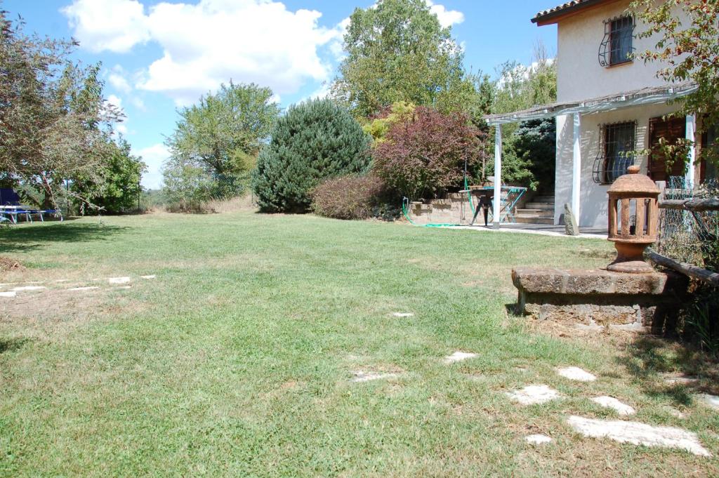 Vonkajšia záhrada v ubytovaní fuga dalla città