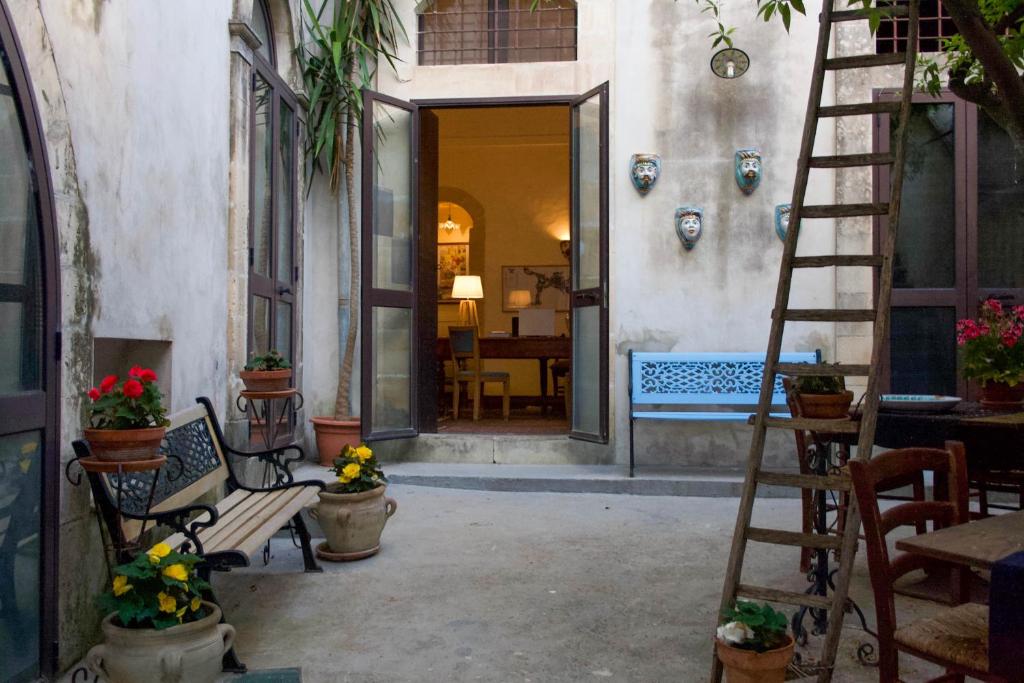 Balkón nebo terasa v ubytování Residenza Donnafugata B&B