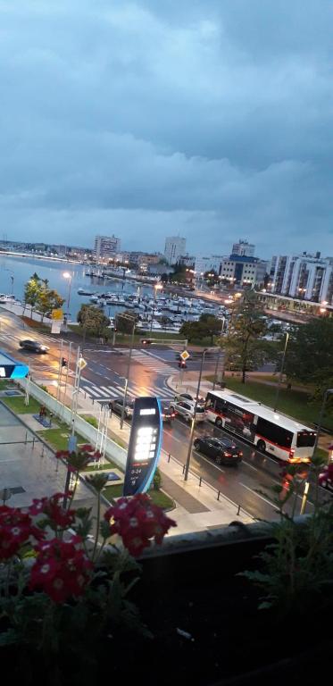 Widok na miasto Zadar z tego apartamentu
