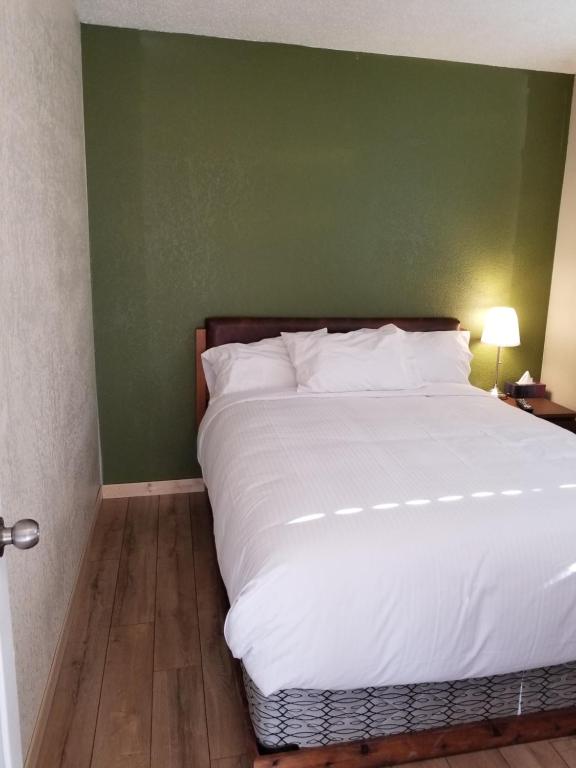 Postel nebo postele na pokoji v ubytování Sun Plaza Motel