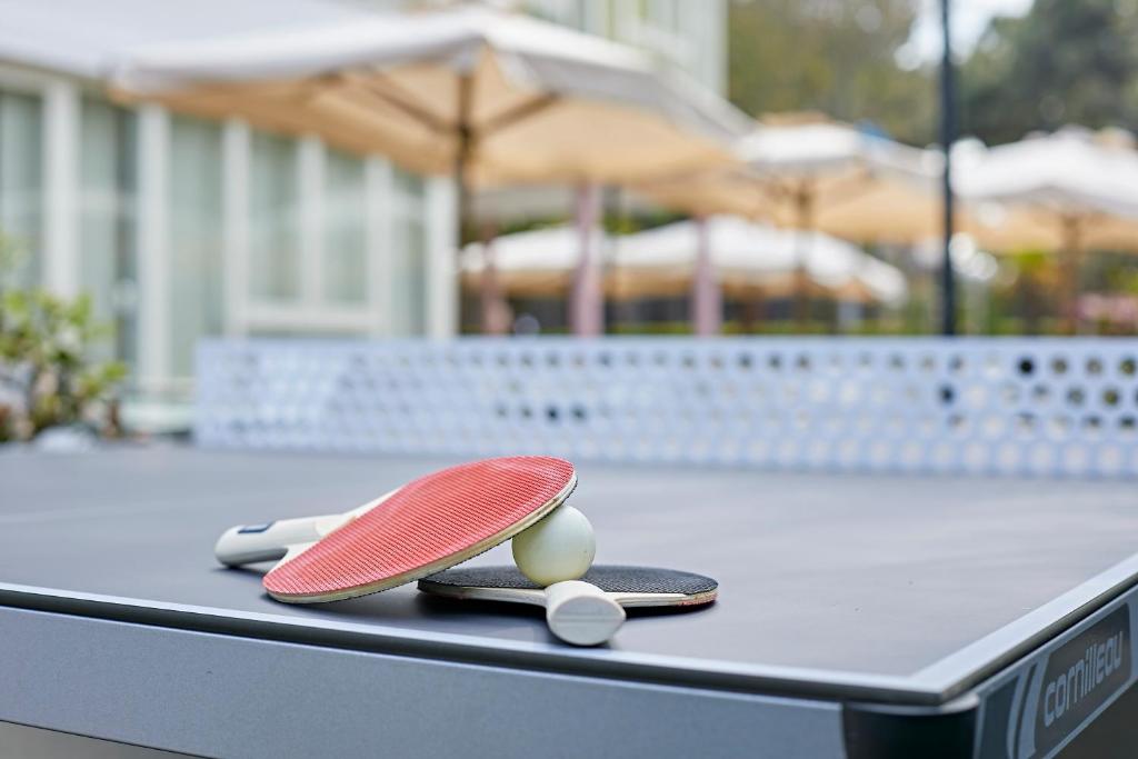 Stolní tenis v ubytování Hotel Ridolfi nebo okolí