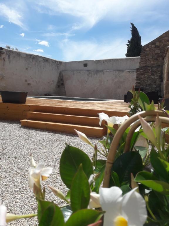 Zahrada ubytování Le Temps d'un Rêve