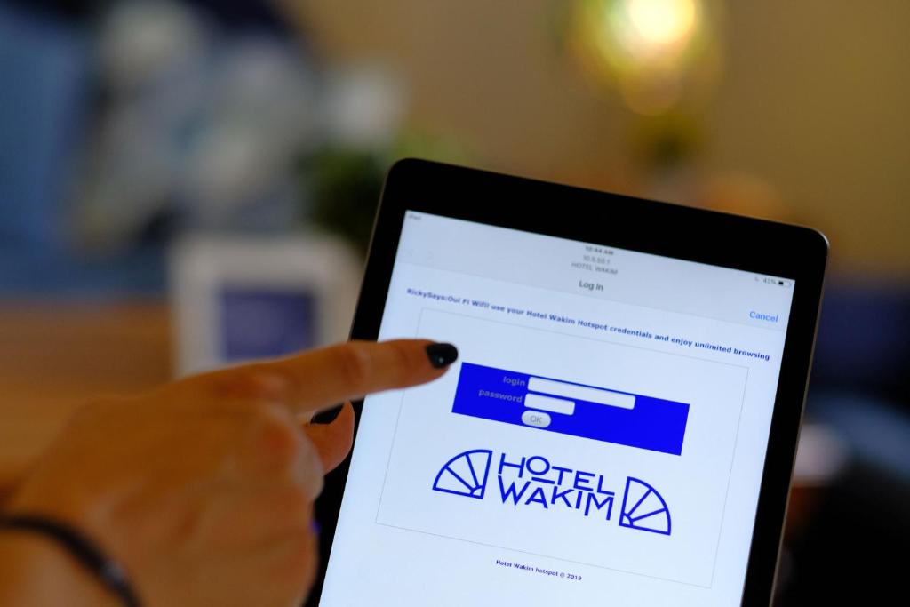 Certifikát, hodnocení, plakát nebo jiný dokument vystavený v ubytování Hotel Wakim