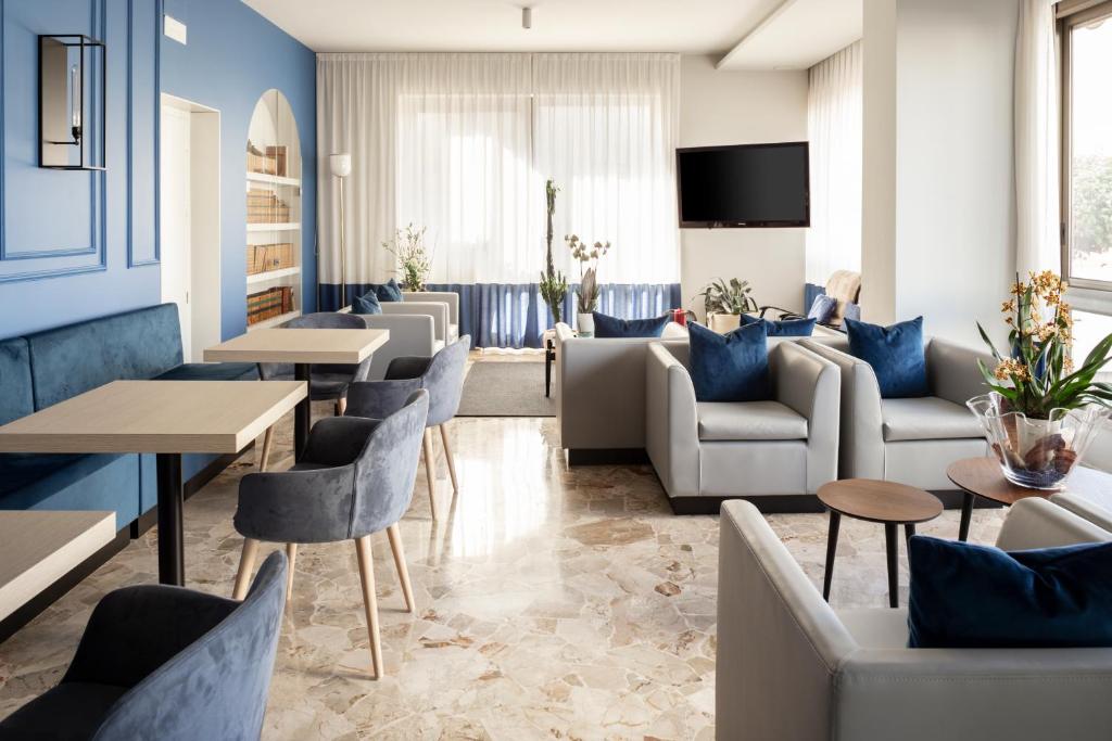 Posezení v ubytování Hotel Gemma