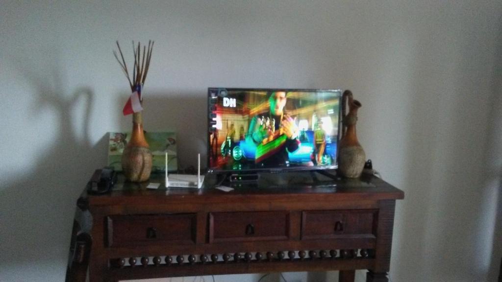 TV a/nebo společenská místnost v ubytování Rolando share apart