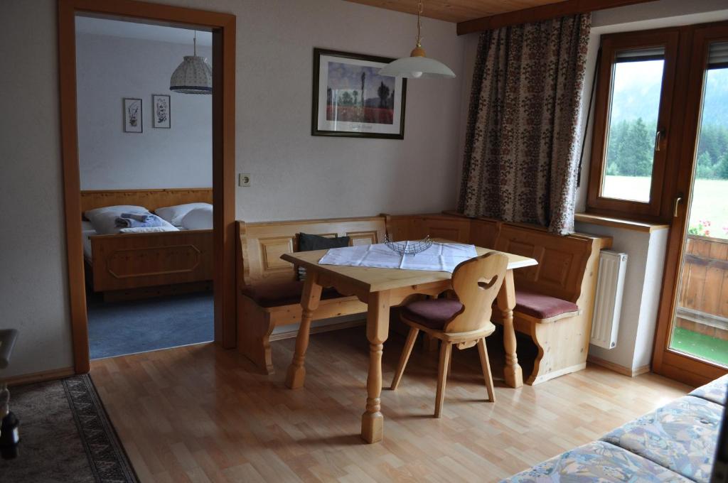 Posezení v ubytování Haus Tina