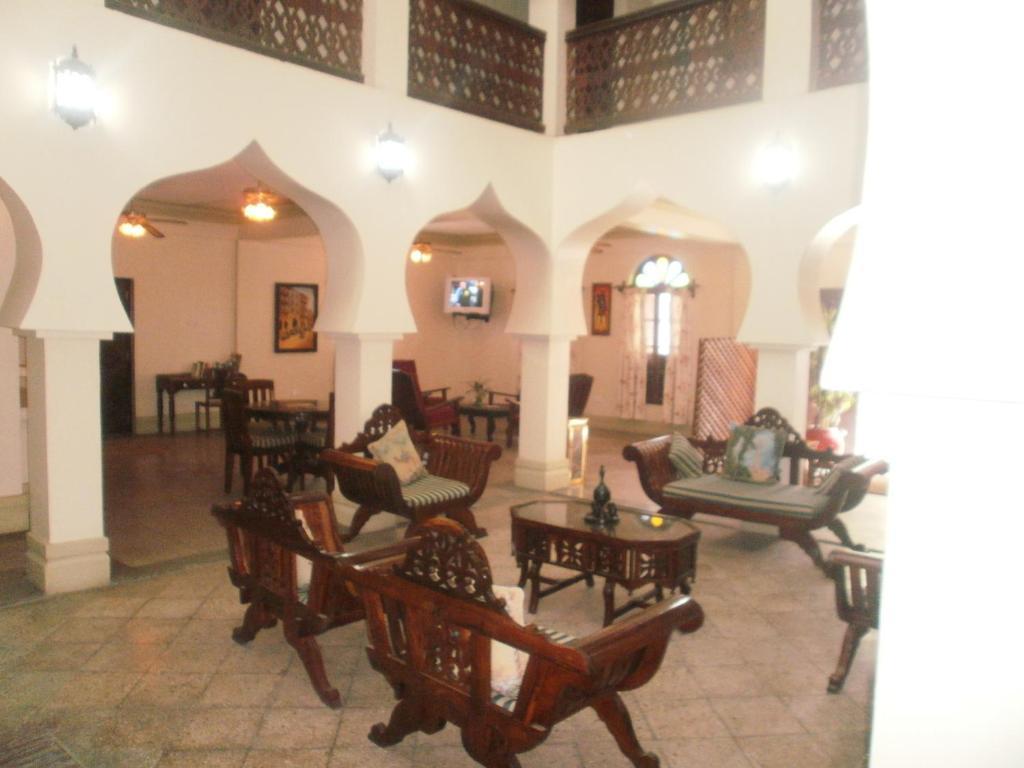 Posezení v ubytování Asmini Palace Hotel