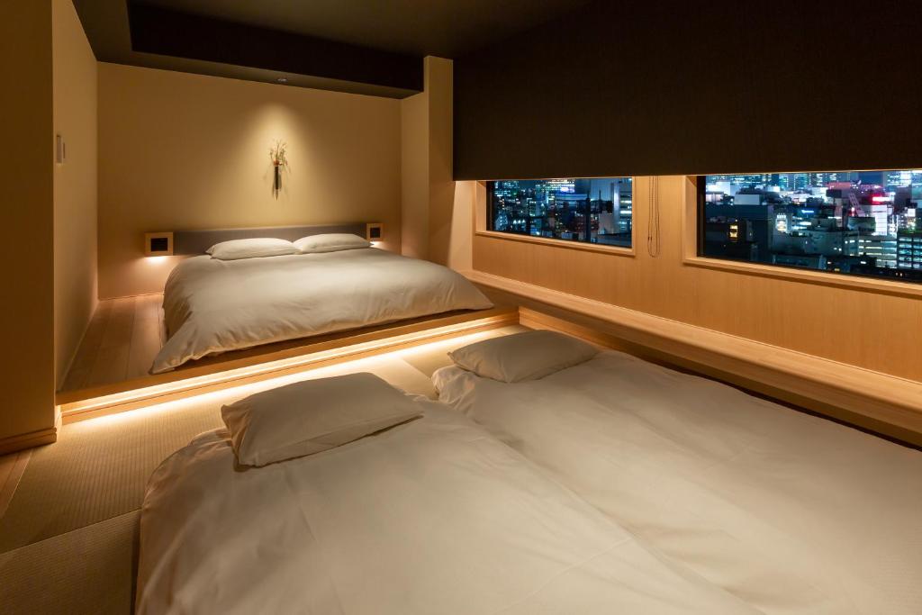 ONSEN RYOKAN YUEN SHINJUKU - Premium Double Room With City View - Non-Smoking