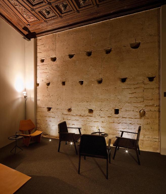 Posezení v ubytování Caro Hotel