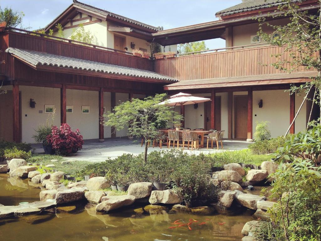Zahrada ubytování Blossom Hill Yuejingzhuang Hotel
