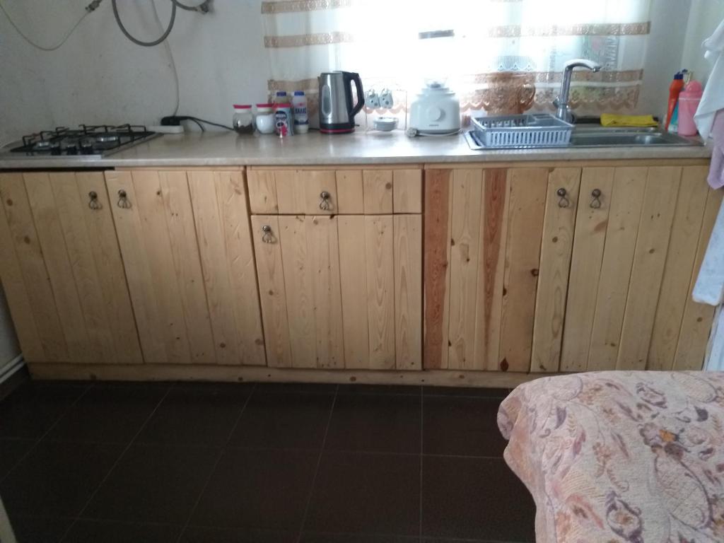 Kuchyň nebo kuchyňský kout v ubytování Arami Guest House