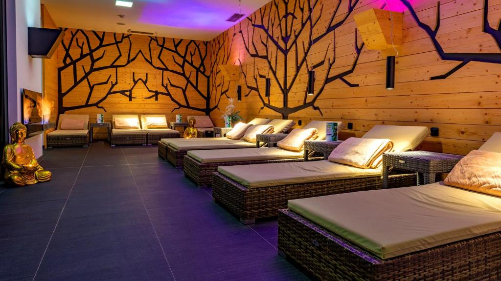 O zonă de relaxare la Hotel AquaCity Mountain View