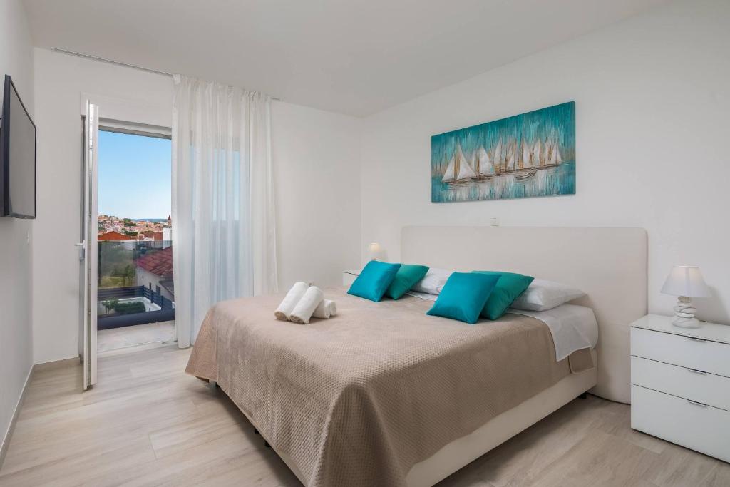 Posteľ alebo postele v izbe v ubytovaní Apartment Apollo 3