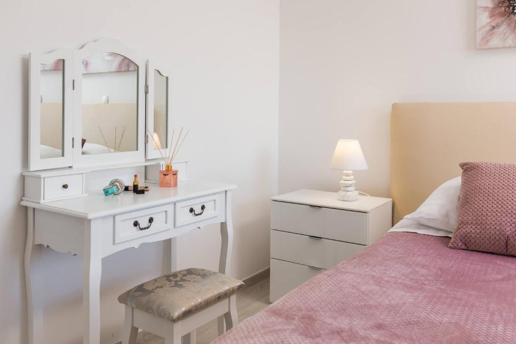 Posteľ alebo postele v izbe v ubytovaní Apartment Apollo 3