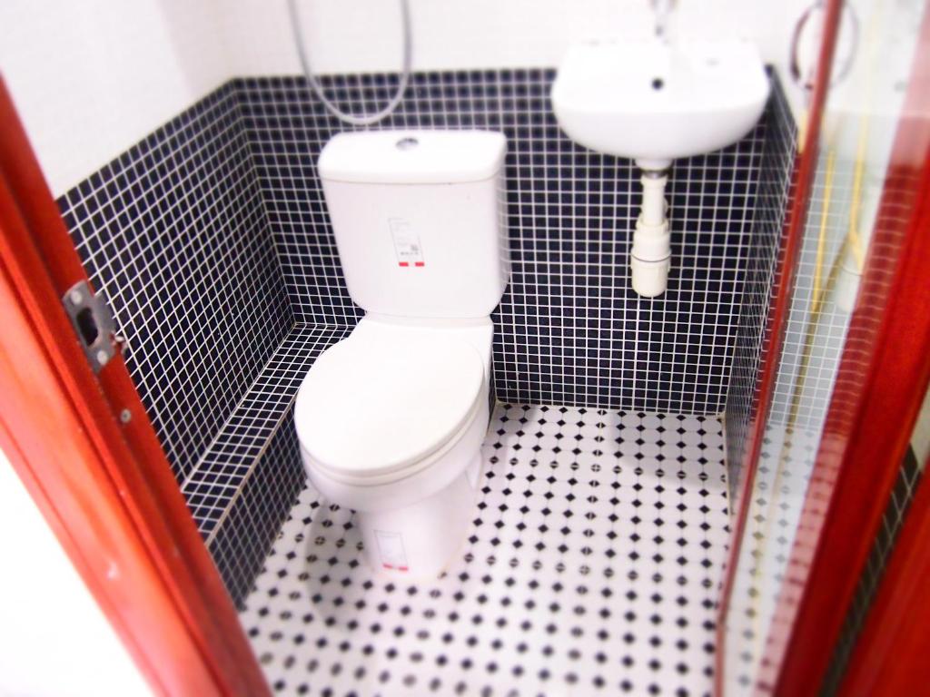 Koupelna v ubytování Premium Lounge