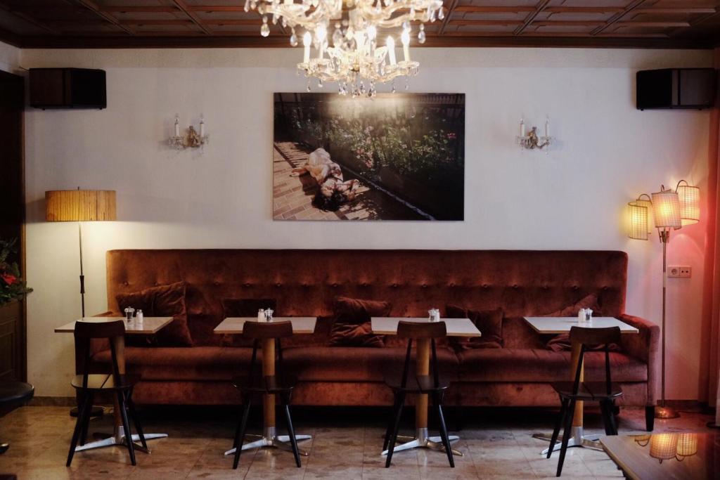Posezení v ubytování Hotel Am Brillantengrund