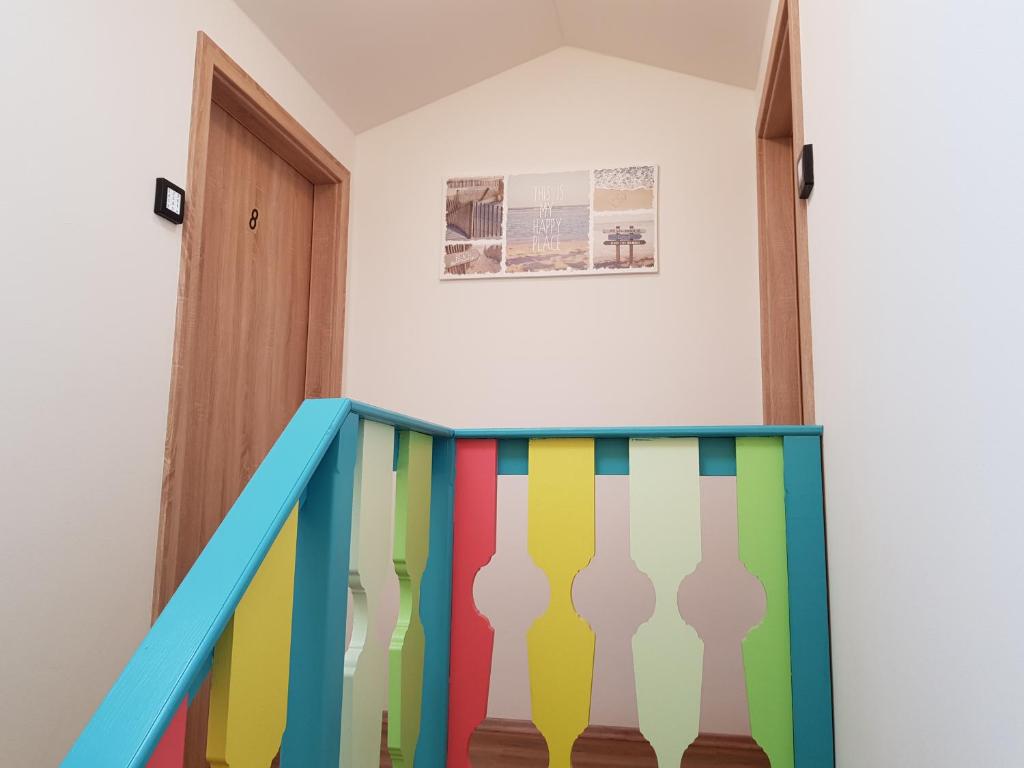 Letto o letti in una camera di Piraneska