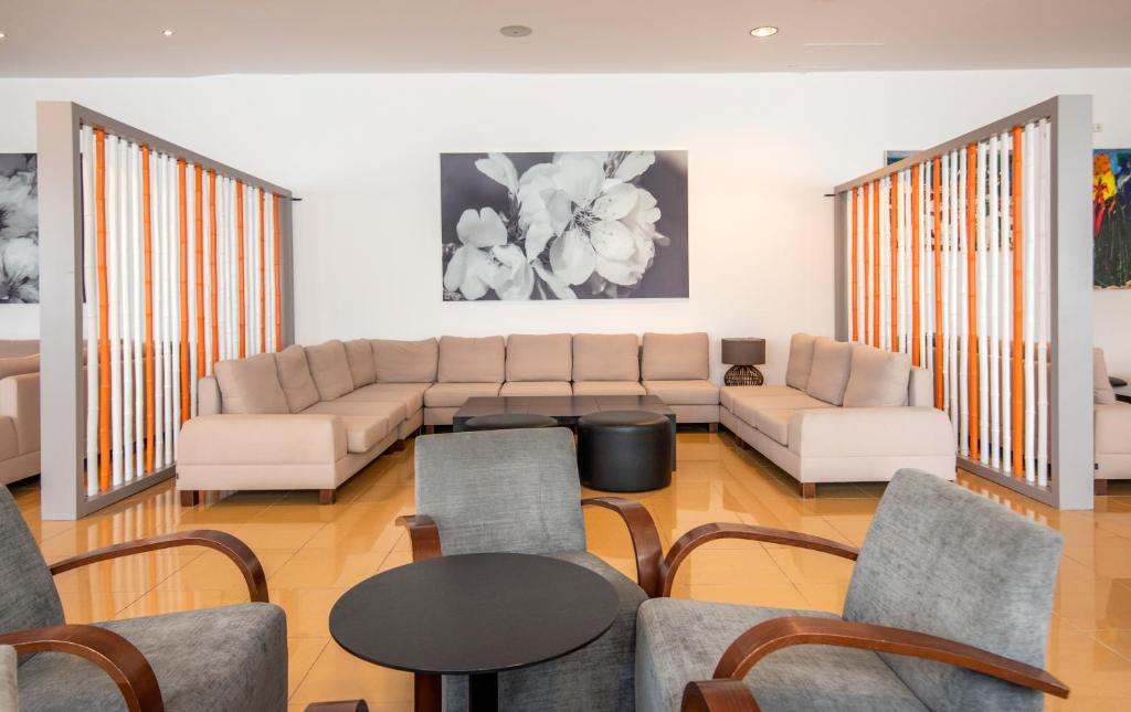 Posezení v ubytování Hotel Caribe