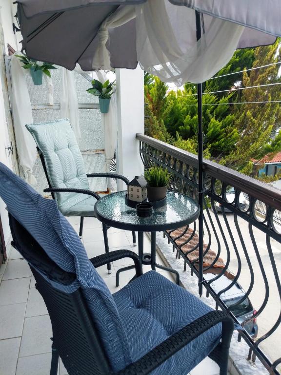 Balkón alebo terasa v ubytovaní Villa Veneti Suite - Probio - 80m2
