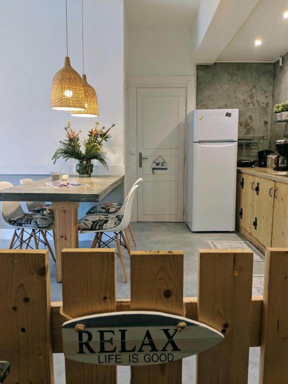 Kuchyňa alebo kuchynka v ubytovaní Villa Veneti Suite - Probio - 80m2