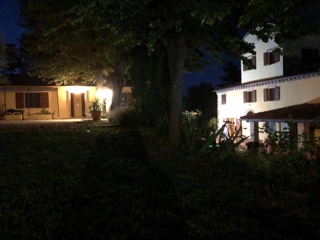 Budova, kde se bed and breakfast nachází