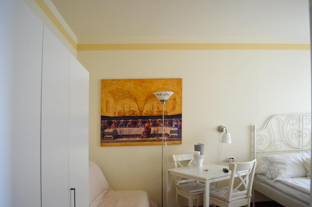 Posezení v ubytování B&B Luc