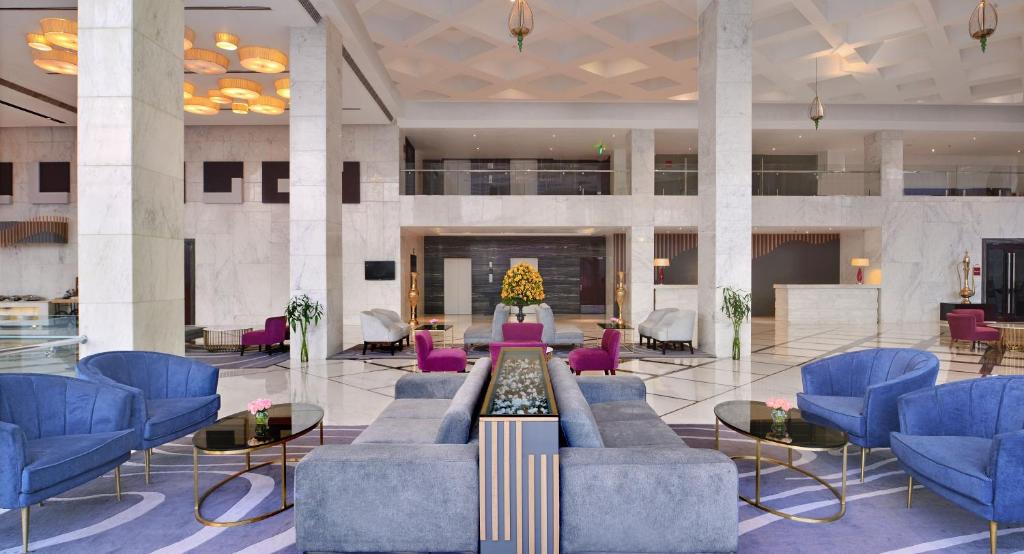 Posezení v ubytování Radisson Hotel Agra