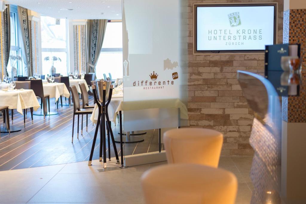 Restaurace v ubytování Hotel Krone Unterstrass