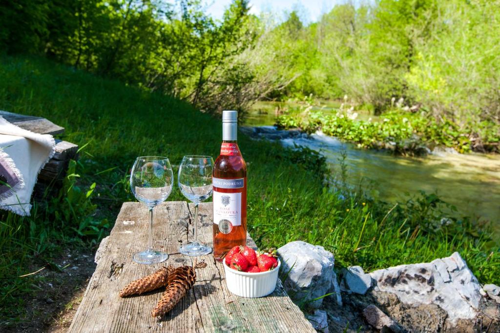 Nápoje v ubytování B&B Plitvica Creek
