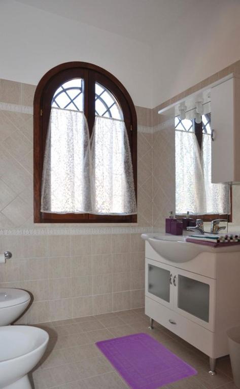Łazienka w obiekcie Villa Smeraldo Roma