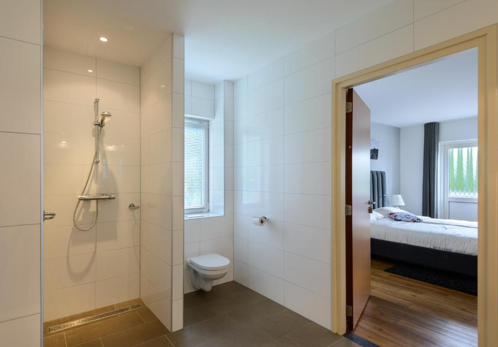 Koupelna v ubytování Hotel Bemelmans