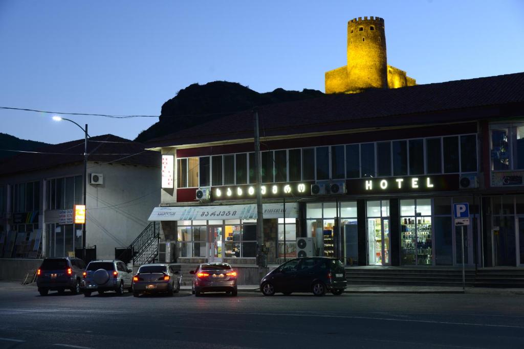 Budova, kde se hotel nachází