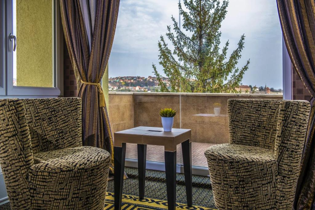 Posezení v ubytování Erla Villa Boutique Hotel