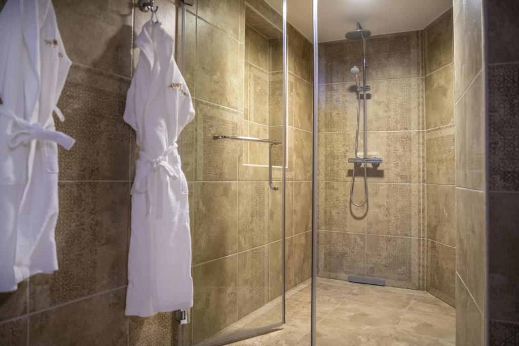 Koupelna v ubytování Erla Villa Boutique Hotel