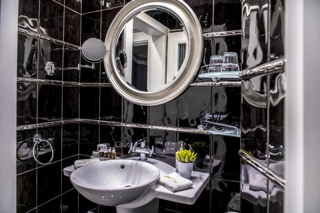 Koupelna v ubytování Erla Villa Boutique Hotel