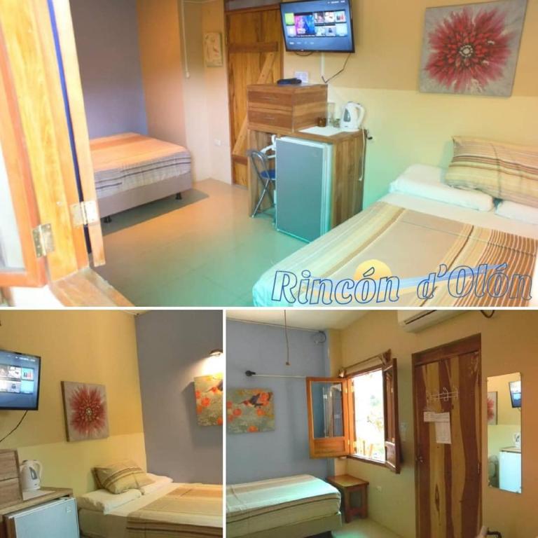Postel nebo postele na pokoji v ubytování Rincón d'Olón Boutique Hotel