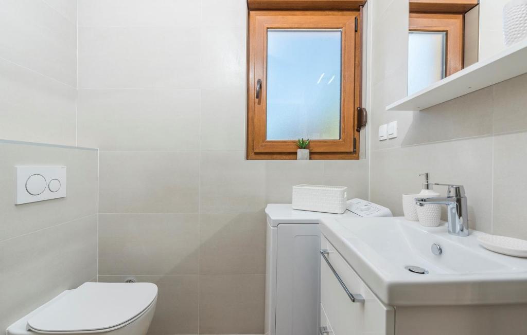 Kúpeľňa v ubytovaní Apartments Hana in Funtana