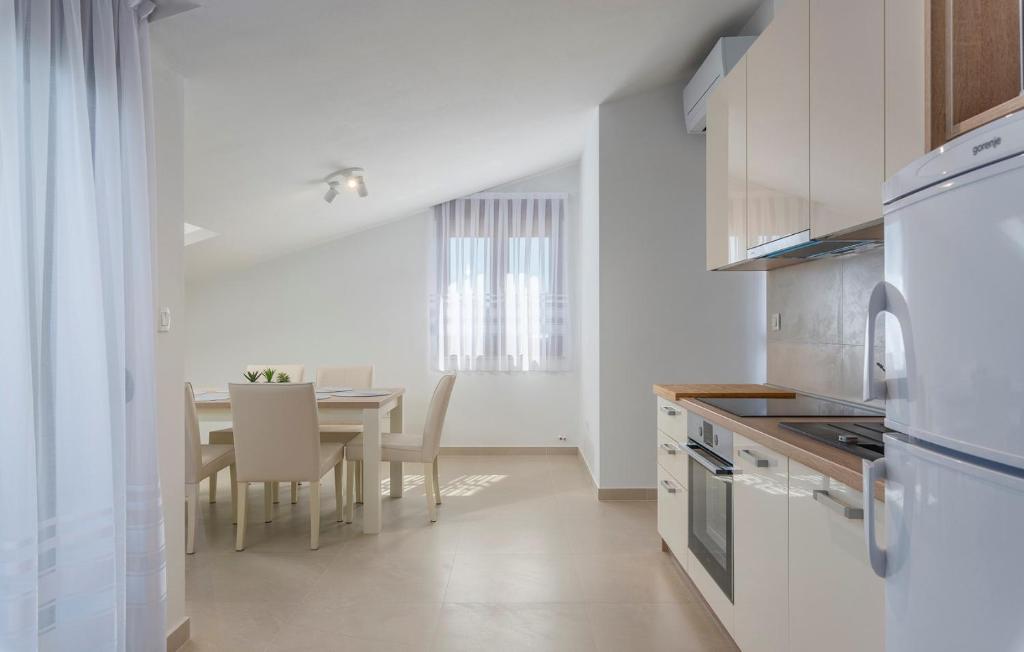 Kuchyňa alebo kuchynka v ubytovaní Apartments Hana in Funtana